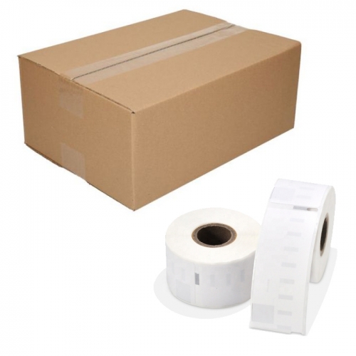 10 rolos Dymo 99012 etiquetas compatíveis, 36 x 89mm, 260 etiquetas