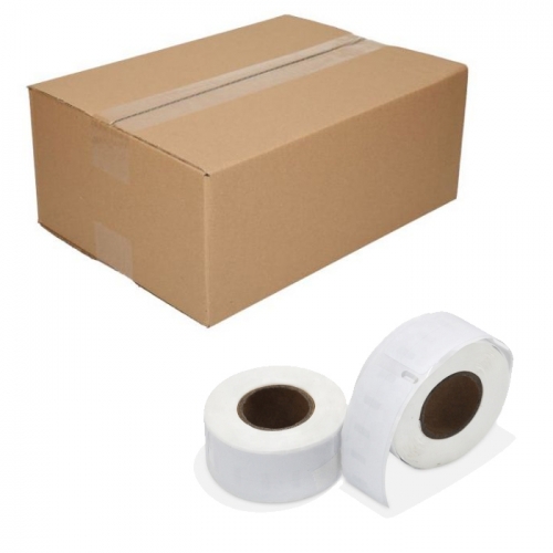 10 rolos Dymo 99017 etiquetas compatíveis, 12 x 50mm, 220 etiquetas