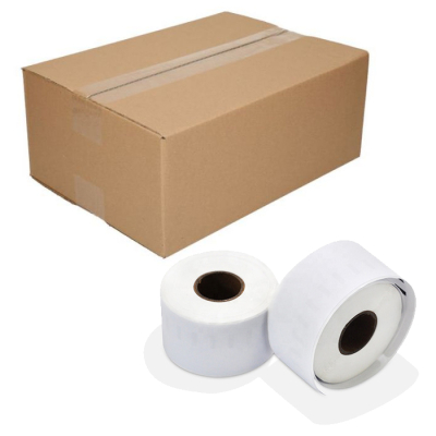 10x Dymo 99018 etiquetas compatíveis