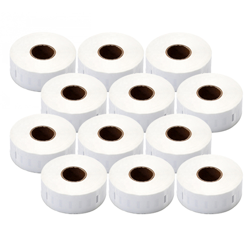 Dymo 2177563 etiquetas compatíveis, 25 x 54mm, 12x 500 etiquetas