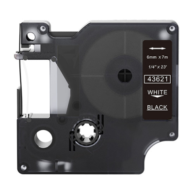 Dymo 43621 fita de rotulagem compatível