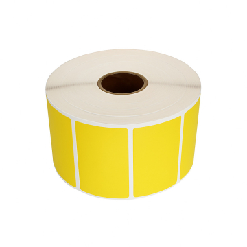 Etiquetas térmicas 57 x 32 geel