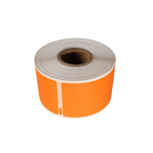 Dymo 99012 etiquetas compatíveis, laranja, 36 x 89mm, 260 etiquetas
