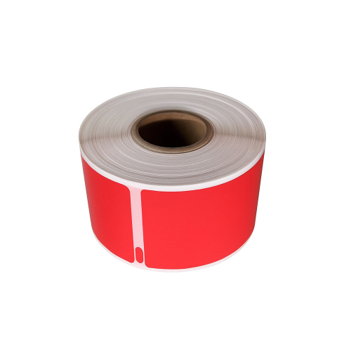 Dymo 99010 etiquetas compatíveis, vermelho, 28 x 89mm, 260 etiquetas