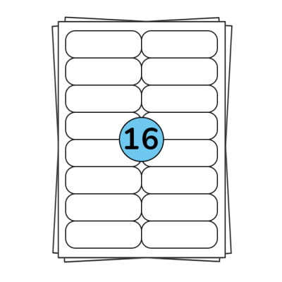 Folhas de etiquetas A4