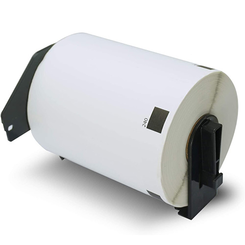 Brother DK-11240 etiquetas compatíveis, 102 x 51mm, 600 etiquetas