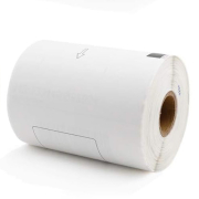 Brother DK-11241 etiquetas compatíveis sem suporte, 102 x 152mm, 200 etiquetas