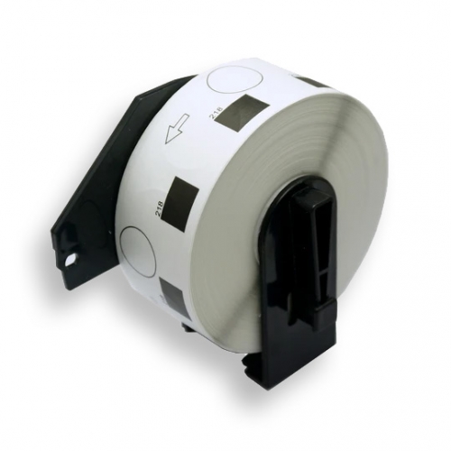 Brother DK-11218 etiquetas compatíveis, Ø 24mm, 1000 etiquetas