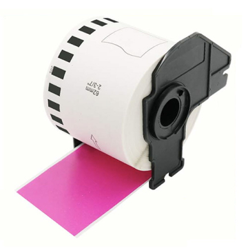 Brother DK-22205 etiquetas compatíveis, rosa