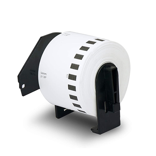 Brother DK-N55224 etiquetas compatíveis, 54mm x 30,48m