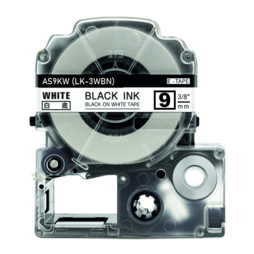 Epson LK-3WBN fita de rotulagem compatível