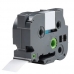 Brother HSe-251 etiqueta termorretrátil compatível preto sobre branco 24mm