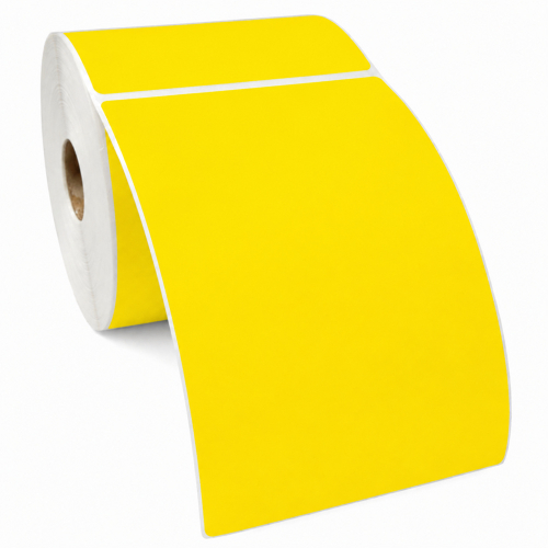 Zebra etiquetas compatíveis, amarelo, 102 x 210mm, 810 etiquetas
